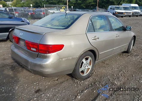 2005 Honda Accord Hybrid Ima from USA, damaged, VIN JHMCN36485C009057